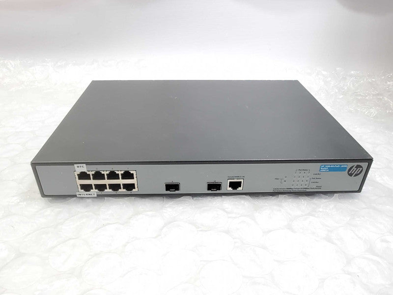 HP JG921A 1920-8G-PoE+ 8-Port 65Watt Gigabit Switch )