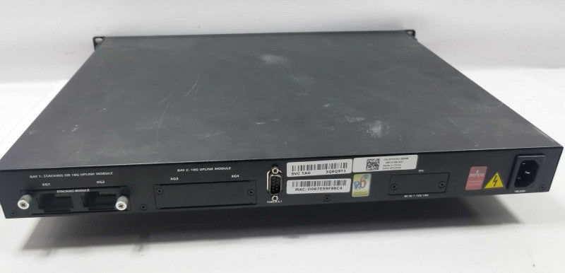 Dell 6248 PowerConnect 48-Port + 4-SFP Gigabit Ethernet Switch w / Rack Ears ~