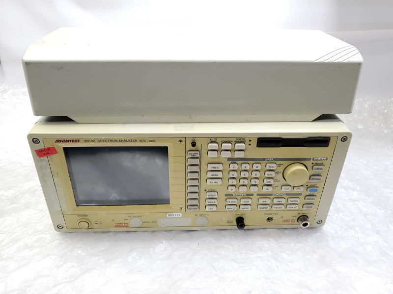 Advantest R3132 Spectrum Analyzers 9kHz - 3GHz _ Power-on tested )