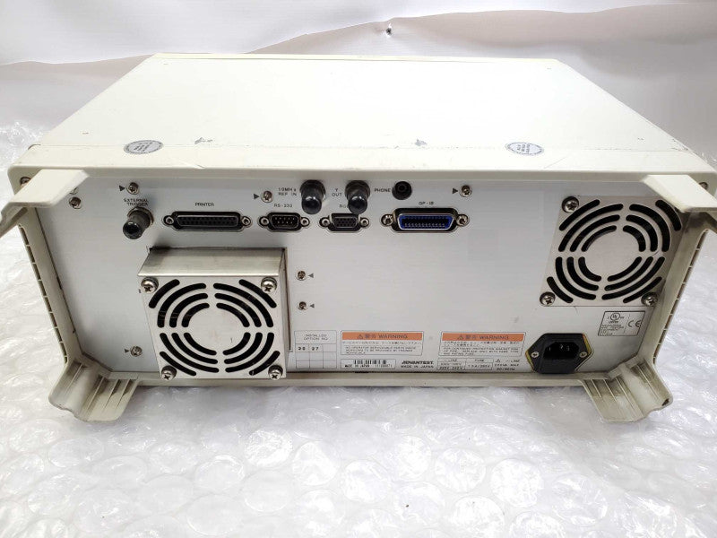 Advantest R3132 Spectrum Analyzers 9kHz - 3GHz _ Power-on tested )