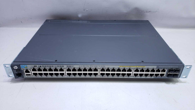 HP 2920-48G 48 Port GBE Switch J9729A Managed PoE+ 370W SFP w/ J9733A Module [