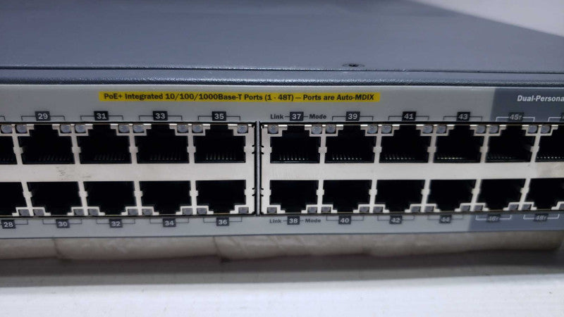 HP 2920-48G 48 Port GBE Switch J9729A Managed PoE+ 370W SFP w/ J9733A Module [