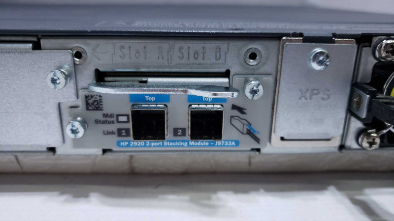 HP 2920-48G 48 Port GBE Switch J9729A Managed PoE+ 370W SFP w/ J9733A Module [