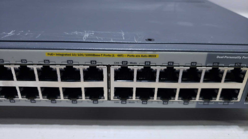 HP 2920-48G PoE+ Switch 48-Port Gigabit 4-Port SFP -J9729A [