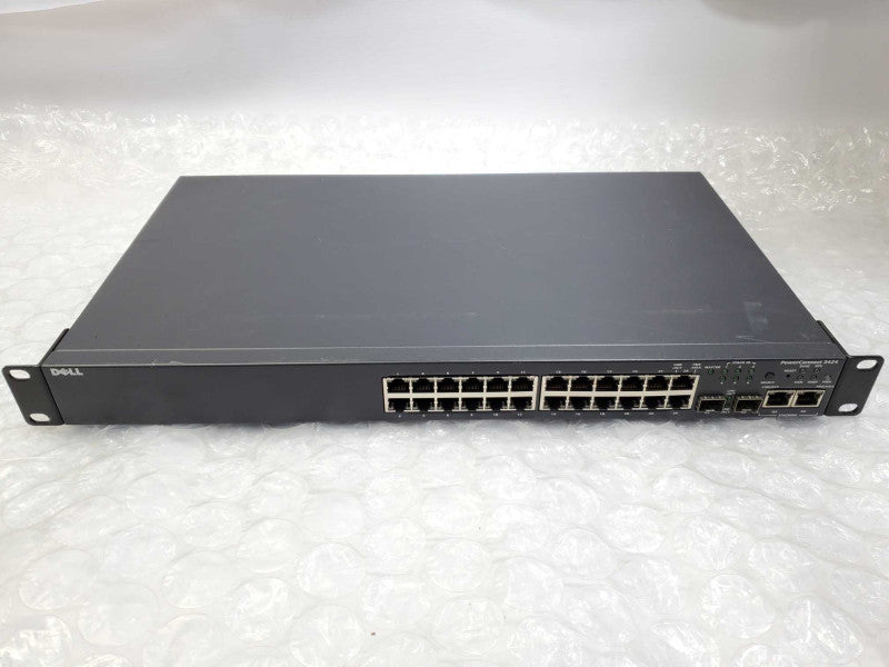 Dell PowerConnect 3424P 24 Port PoE Fast Ethernet Switch )