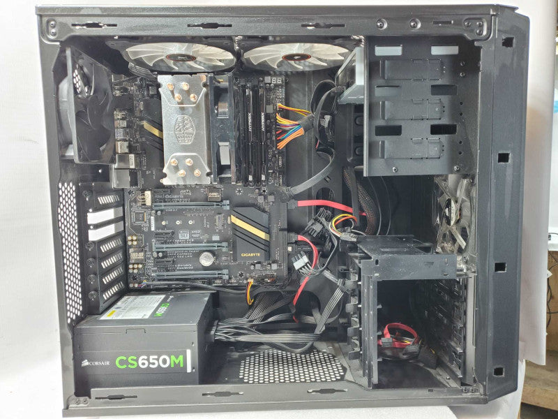 Custom/Gigabyte PC, Core I5-6600K 3.5GHz, 16GB DDR4, No HDD _