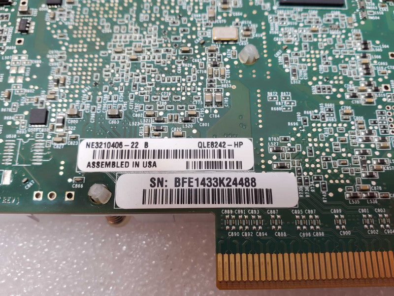 HP 925-200007 3Par StoreServ PCIe Dual Port 10GB iSCSI FC Card QLE8242-HP _