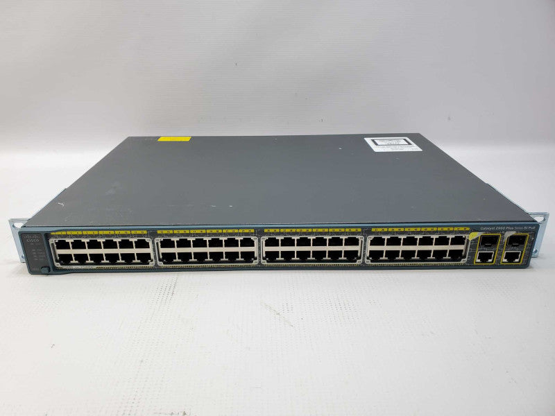 Cisco Catalyst 2960 WS-C2960-48PST-L 48-Ports Rack-Mountable Switch (