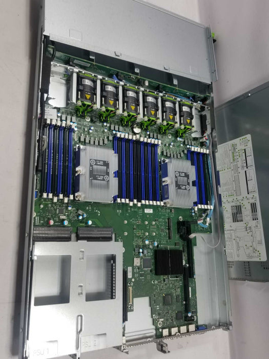 Fujitsu Primergy RX2530 M4, 2x Xeon Silver 4108 1.8GHz/ NO RAM/HDDs/PSUs. ~