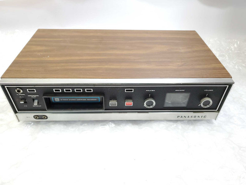 Panasonic RS-803US 8-Track Stereo Cartridge Tape Deck Player Recorder forParts )