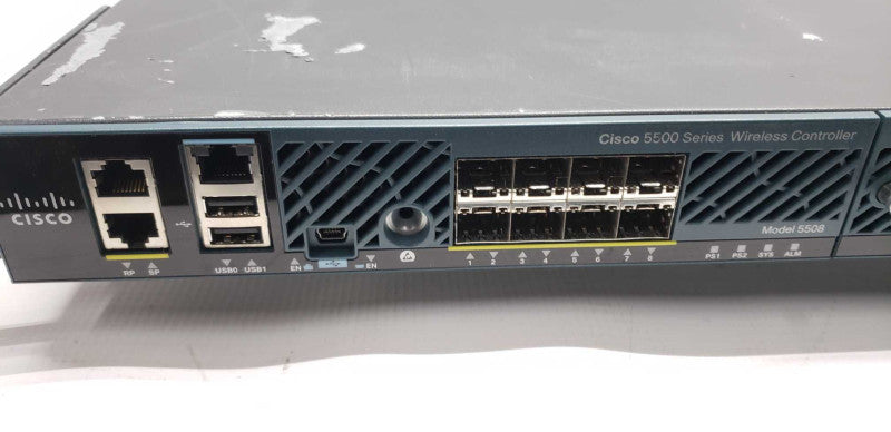 Cisco 5500 series wireless controller AIR-CT5508-K9 / FACT.RESET CONFIG ERASED #