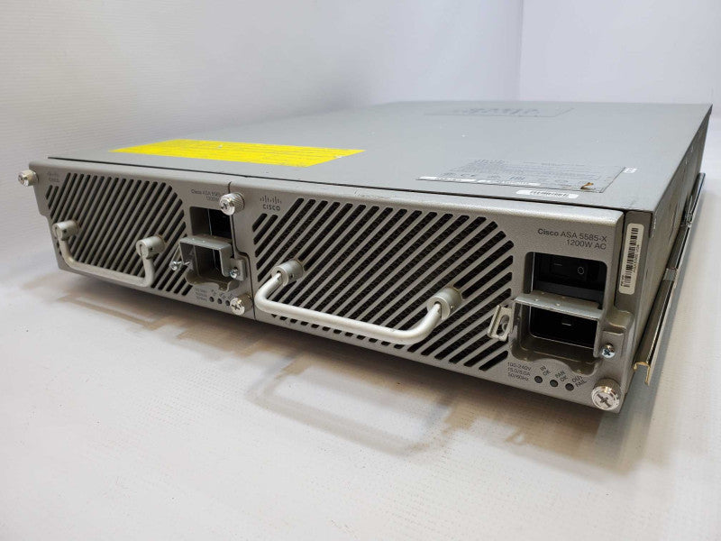 Cisco ASA 5585-X FireWall Chassis with SSP-10 MODULE & 1200W DUAL PWR (