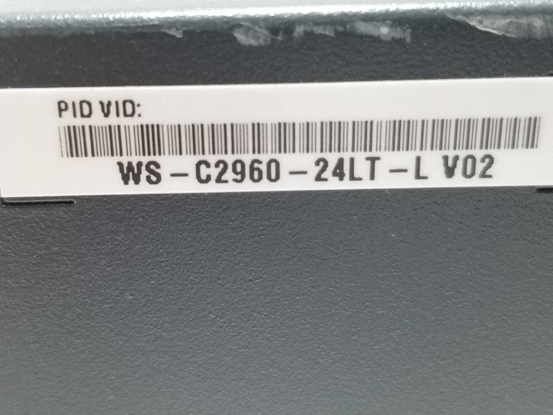 Cisco Catalyst WS-C2960-24LT-L 16x 10/100 + 8x 10/100 PoE Port Ethernet Switch ~