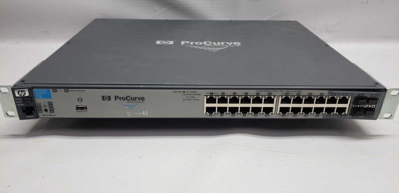 HP j9145a 2910-24G al 24 port switch gigabit low latency / factory reset #