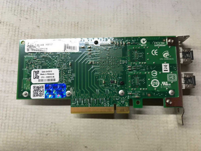 Oracle Dual Port 2x10GB SFP+ Ethernet Server Adapter Card  [