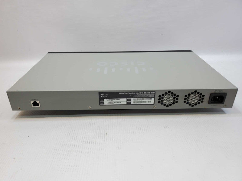 Cisco 350 Series SG350-28P-K9 28-Port Gigabit Managed PoE Ethernet Switch (
