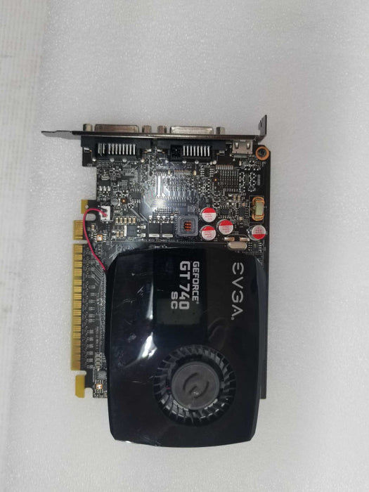 EVGA Nvidia GeForce GT 740 SC 2GB GDDR3 PCIe Graphics Card 02G-P4-2742-KR ~