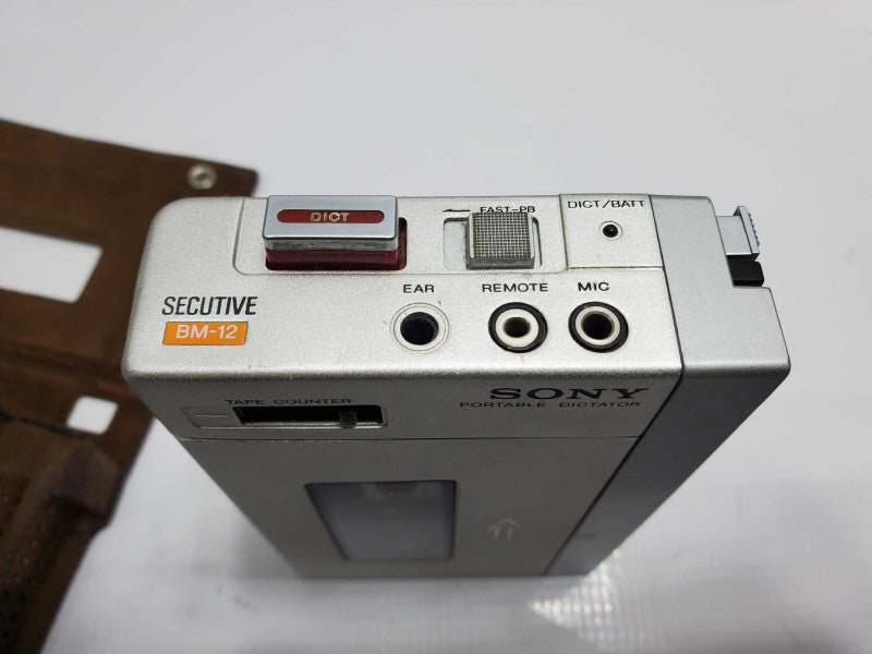 Sony Secutive BM-12 Cassette Recorder Portable Dictator (AS-IS) |