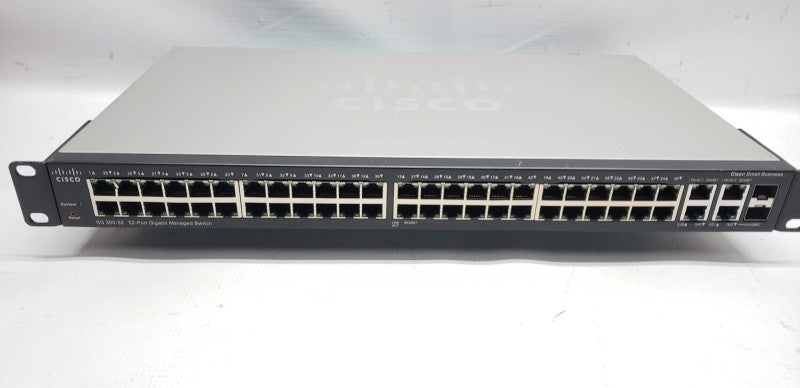 Cisco SG 300-52 gigabit managed switch / factory reset #