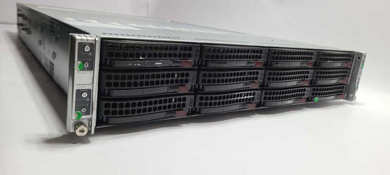 SuperMicro 2U X9DRT-HF+ 4x Blade Server 2x Xeon E5-2643 3.3GHz 16GB RAM 1xPSU  $