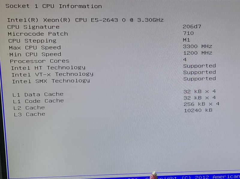 SuperMicro 2U X9DRT-HF+ 4x Blade Server 2x Xeon E5-2643 3.3GHz 16GB RAM 1xPSU  $