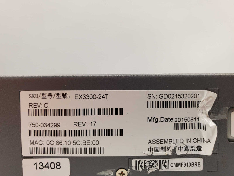 Juniper EX3300-24T Ethernet Switch  (