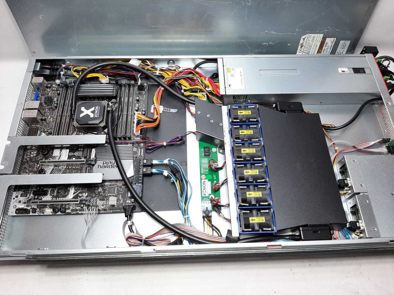 XENON RADON Solo RX998i / RX900-G2 1U Server -NO CPU/RAM/Caddies/HDD - AS IS +