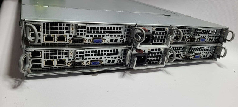 SuperMicro 2U X9DRT 4x Blade Server 2x Xeon E5-2643 3.3GHz 32GB RAM 2xPSU  $