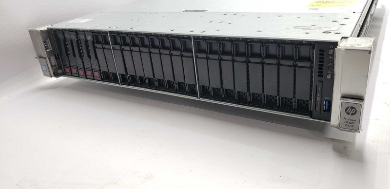 HP Proliant DL380 Gen9 Xeon E5-2640 V3 @ 2.60ghz / 32gb ram / P440ar Raid Ctrl #