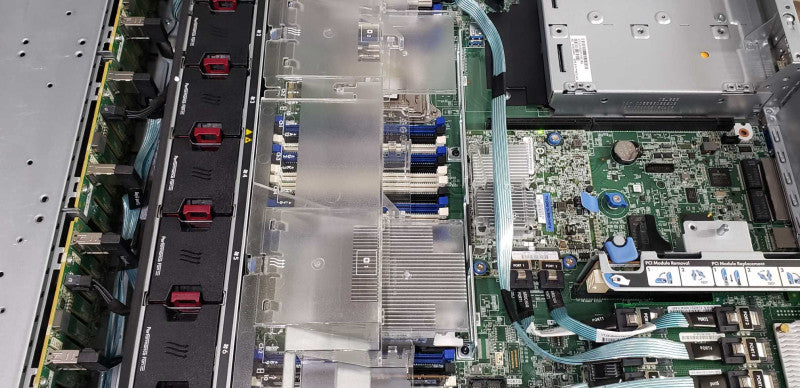 HP Proliant DL380 Gen9 Xeon E5-2640 V3 @ 2.60ghz / 32gb ram / P440ar Raid Ctrl #