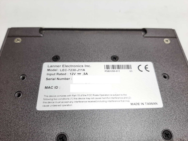 Black box Industrial PC Celeron J1900 @ 1.99GHz 4 GB RAM 120 GB SSD +