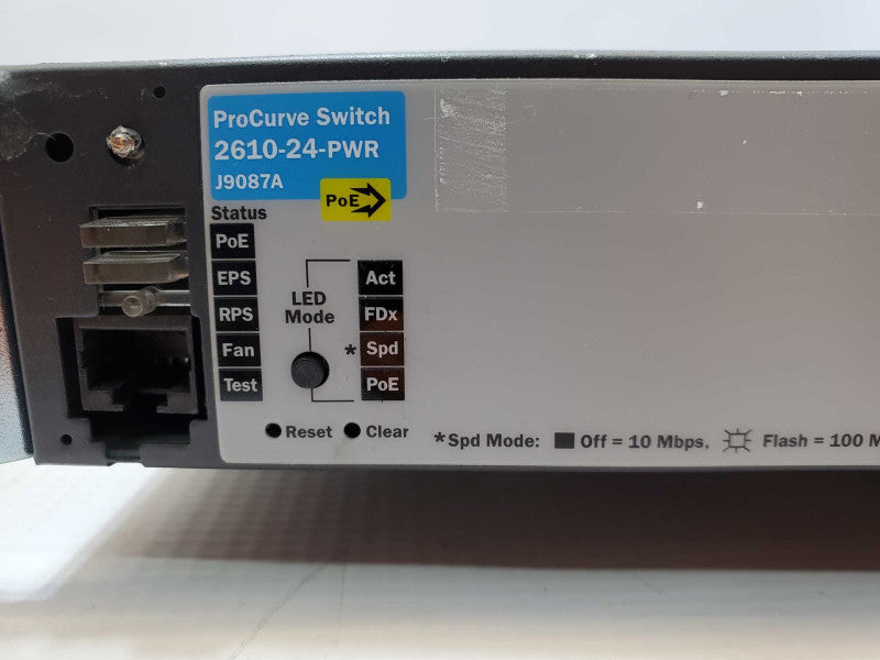 ProCurve 2610-24-PWR 24 port network-switch  (