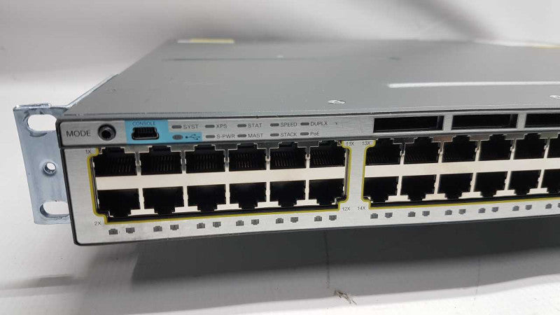 Cisco Catalyst 3750-X Series PoE+ switch / SEE NOTES #