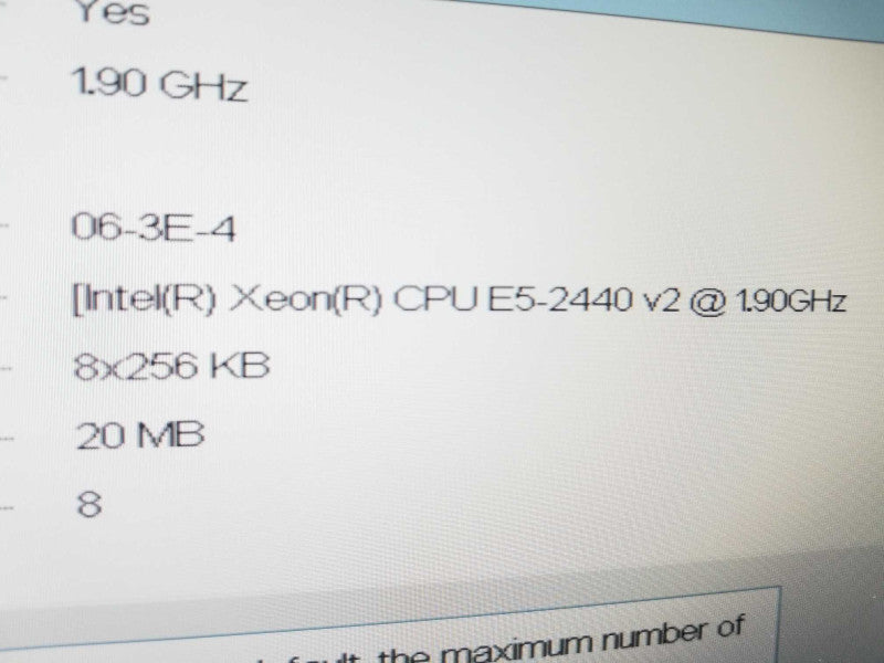 Dell PowerEdge R320 Xeon E5-2440v2 1.9GHz 8C/48GB, H310 Mini, No HDDs ~