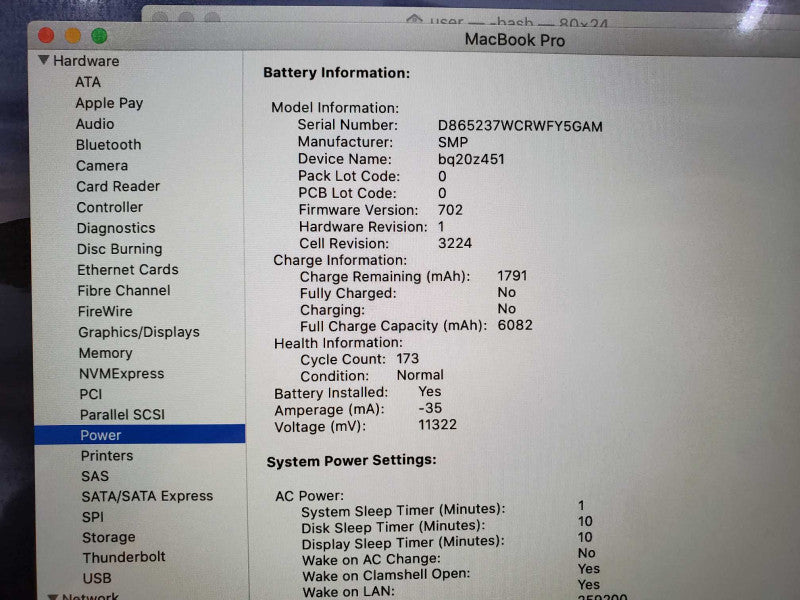 MacBook Pro 2015 13\\" Retina i7-5557U @ 3.1 GHz 16GB Ram 250GB SSD *READ* (