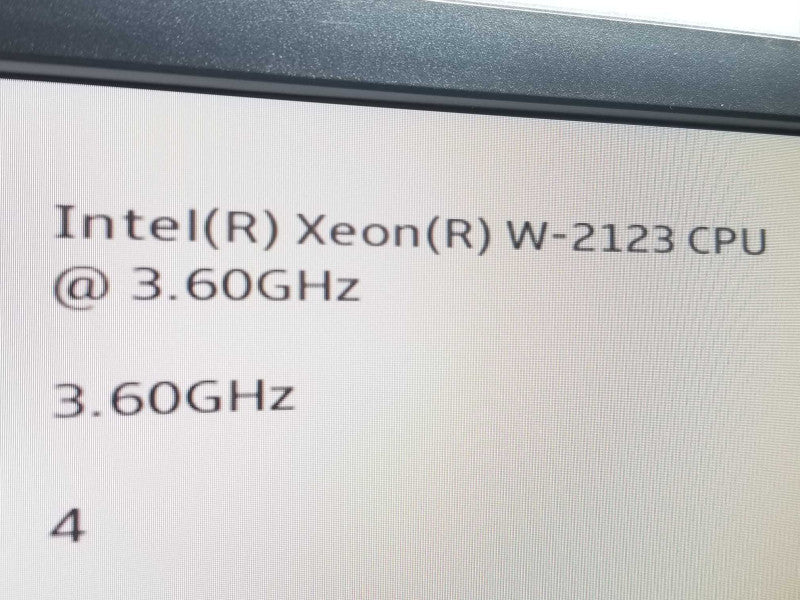 Lenovo ThinkStation P520c Xeon W-2123 3.60GHz / No RAM/GPU/HDDs ~