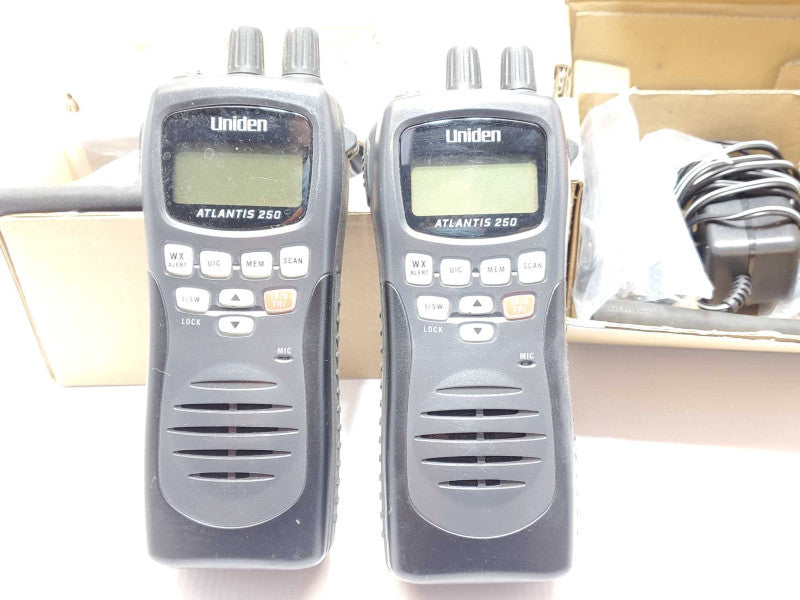 uniden atlantis 250 two-way VHF marine radio _