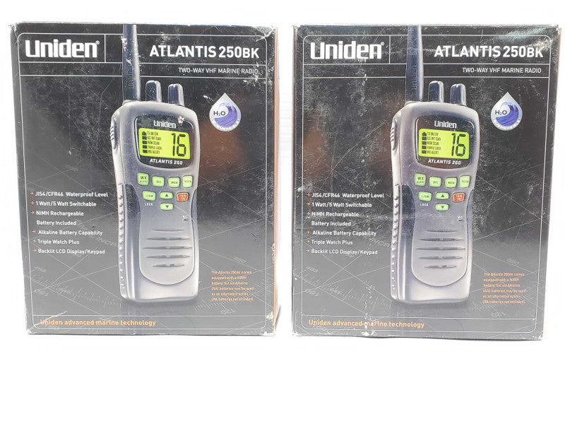 uniden atlantis 250 two-way VHF marine radio _