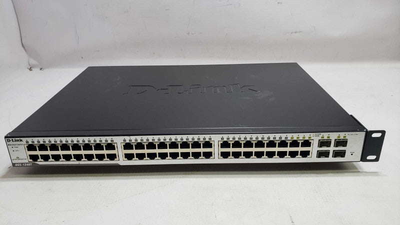 D-Link DGS-1248T Web Smart 48-Port 10/100/1000 Gigabit Ethernet SFP Switch [