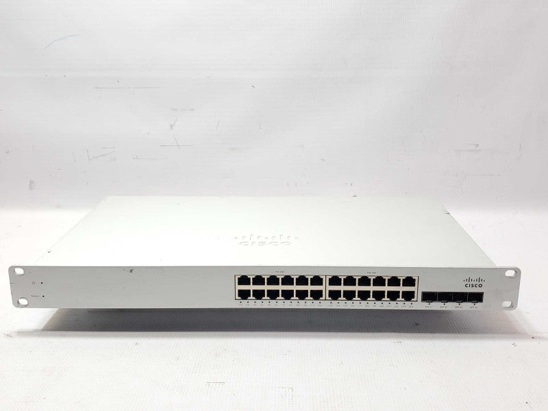 Cisco Meraki MS220-24P-HW 24-Port PoE Gigabit Switch - Unclaimed _