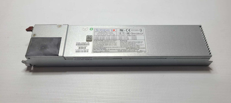 SuperMicro PWS-1K62P-1R 1620W 80Plus Platinum Redundant Power Supply QTY $