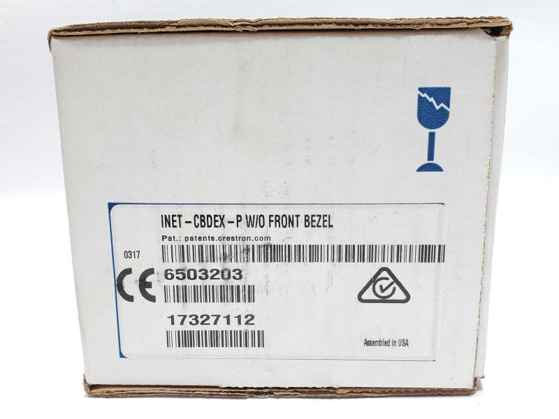 Crestron INET-CBDEX-P W/O Front Bezel 6503203 _