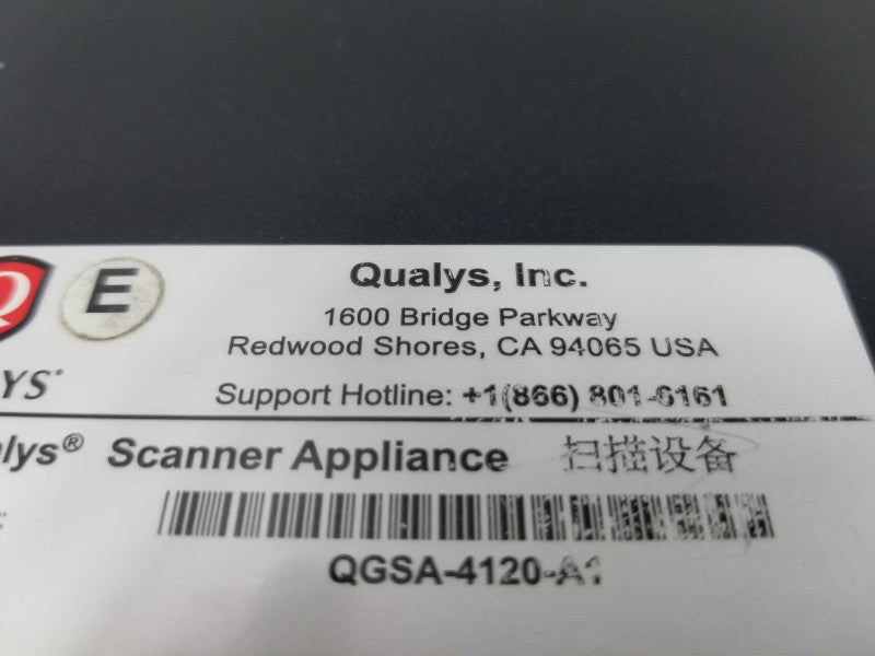 Qualys QGSA-4120-A1 Guard Scanner Appliance ~
