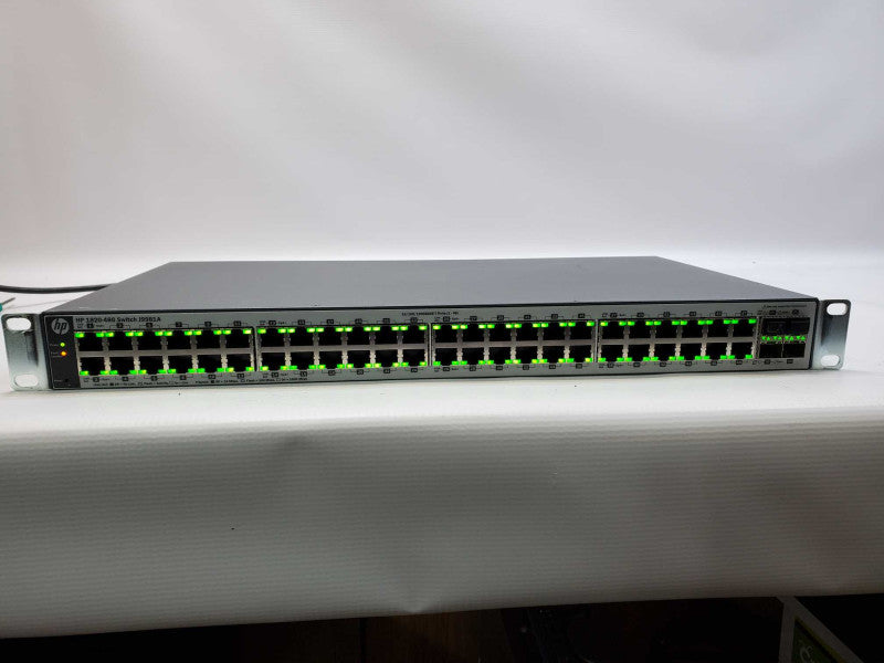 HP HPE 1820-48G J9981A 48 Port Managed Ethernet Switch with ears (