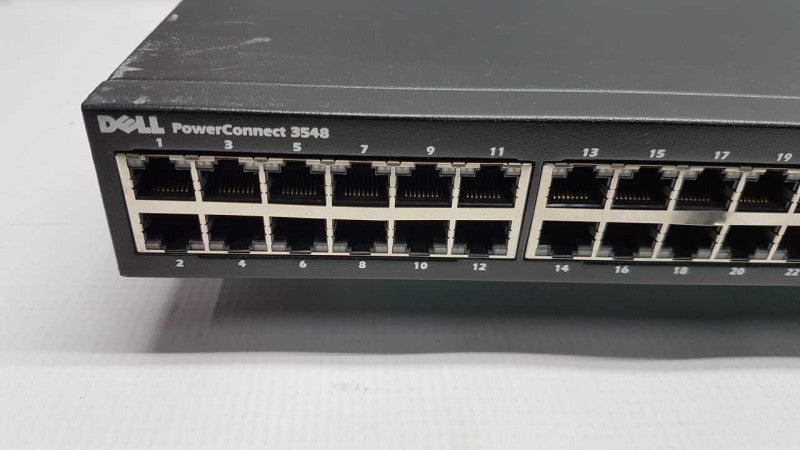 dell Powerconnect 3548 48 Port 10/100 Rack Mountable Fast Ethernet Switch #