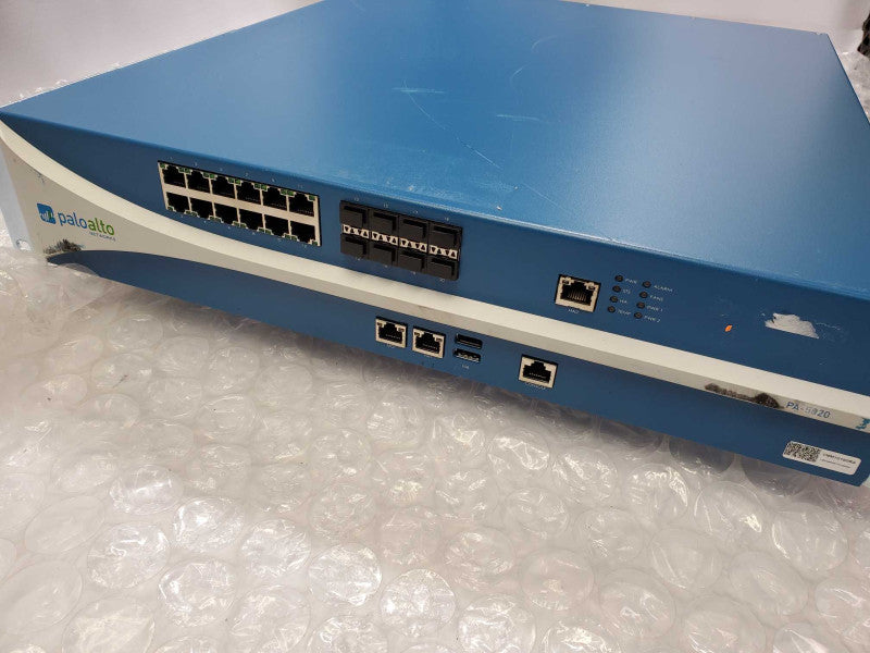 Palo Alto PA-5020 Firewall Network Security Appliance 2x PSU No HDDs )