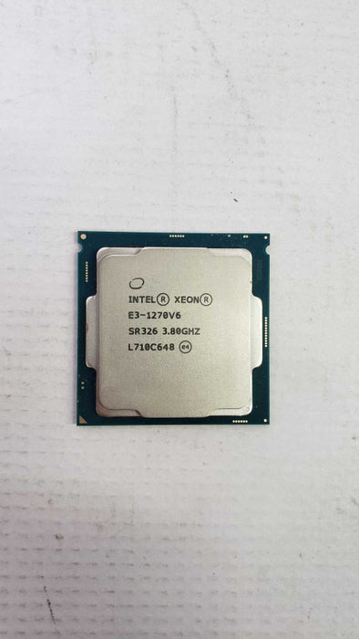 Intel Xeon E3-1270V6 4-cores CPU 3.80 GHz [