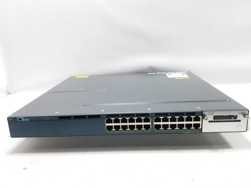 Cisco WS-C3560X-24P-S 24 10/100/1000 Ethernet PoE+ Ports PWR-715WAC ~