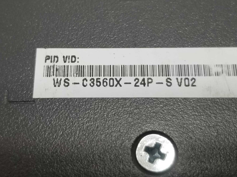 Cisco WS-C3560X-24P-S 24 10/100/1000 Ethernet PoE+ Ports PWR-715WAC ~