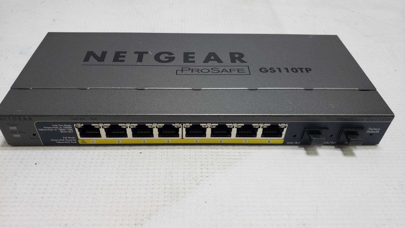 Netgear GS110TP ProSafe 8Port Gigabit Smart Switch [
